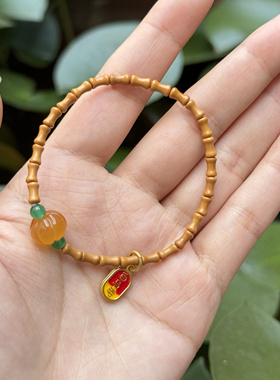 洛阳白马寺手串节节高手串竹节手串节节高升竹节手链转运珠流通处