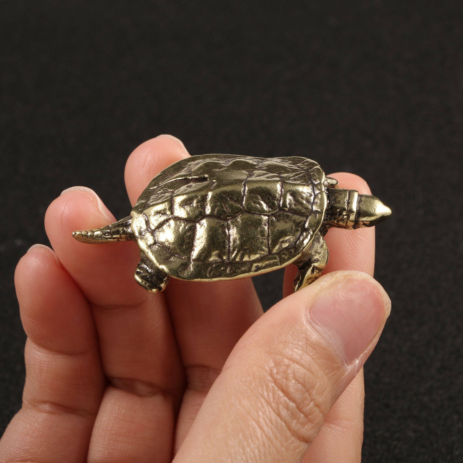 Antiques and miscellaneous antique brass turtles and turtles bronze sculptures home furnishings car furnishings handle pieces handicraft collections