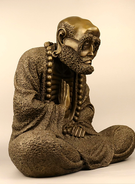 大号纯铜达摩老祖少林开派祖师