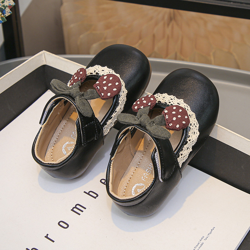 萌娃蕾丝边复古玛丽珍单鞋2026春季新款宝宝公主鞋女童可爱小皮鞋,淘宝优惠券,粉丝福利购,淘宝优惠卷