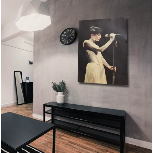 Классический ретро кожаный постер, обои, кофейная наклейка, ностальгия