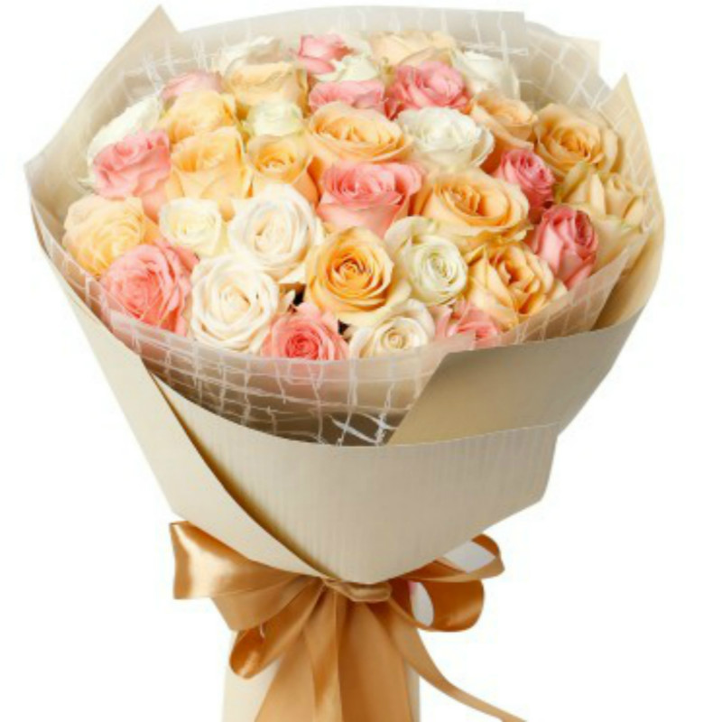 滨州鲜花速递同城情人节礼盒礼物白玫瑰花束2月14包邮配送-图3
