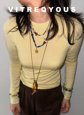 other混合材质女原创设计饰品