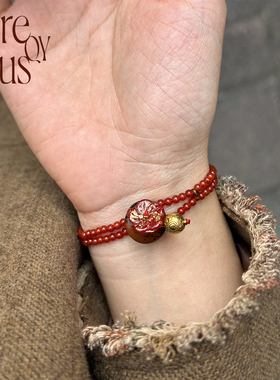 vitreqyous原创设计新年红色饰品