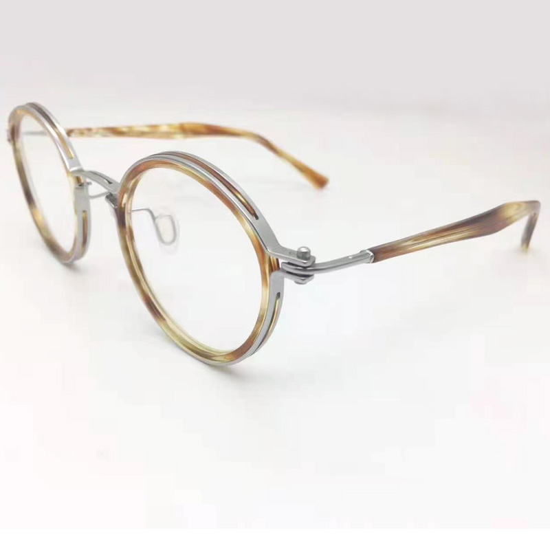 孙红雷同款眼镜框扫黑风暴眼镜架女圆纯钛超轻复古锁扣时尚有度数 - 图2