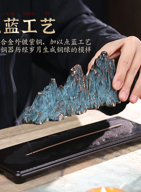 线香炉香插香座创意线香盒家用室内沉香熏香炉檀香炉卧香炉摆件