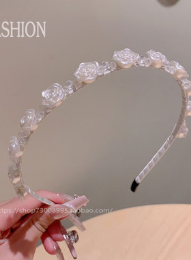 简约轻熟蝴蝶结宽边高颅顶发箍