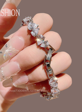 爆款月销10万件韩国进口镶钻手链