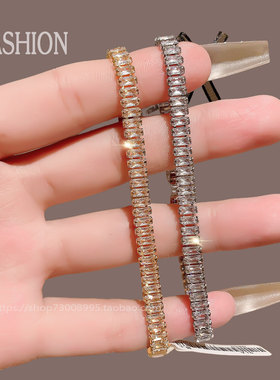 爆款月销10万件韩国进口镶钻手链