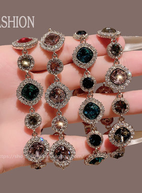 爆款月销10万件韩国进口镶钻手链