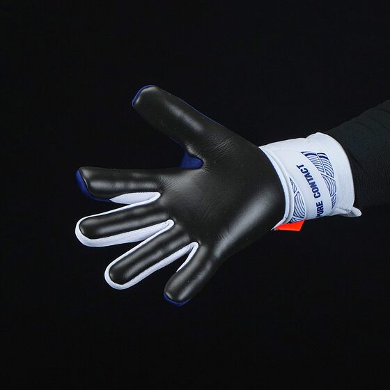 German Xuanchi goalkeeper gloves Silver latex