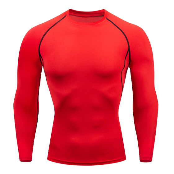 Large fire long sleeve warm and quick-drying adult tight-fitting