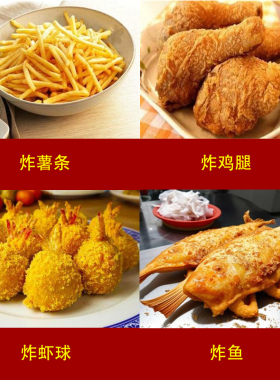 油炸锅商用设备电炸炉摆摊燃气炸鸡排薯条油条油炸机器电炸锅
