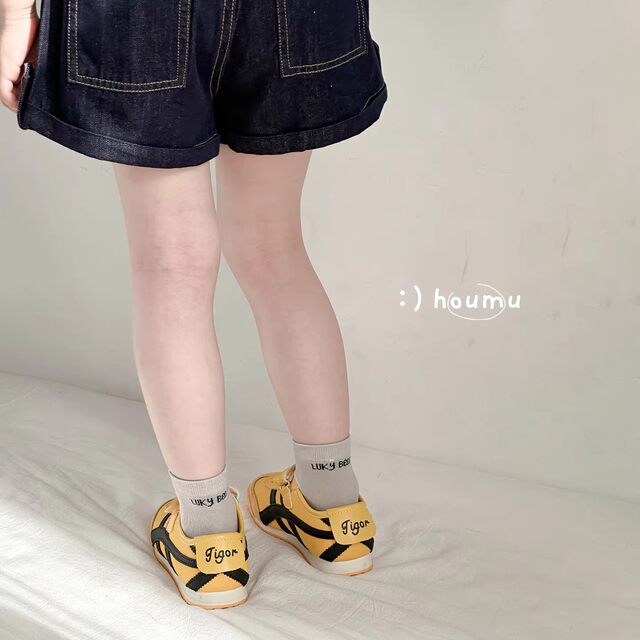 ຖົງຕີນເດັກນ້ອຍພາກຮຽນ spring ແລະ summer breathable ຮູບແບບບາງໆເດັກຊາຍແລະເດັກຍິງເດັກນ້ອຍສະບັບພາສາເກົາຫຼີ Ins Trendy Socks Versatile Letter Student Mesh Socks