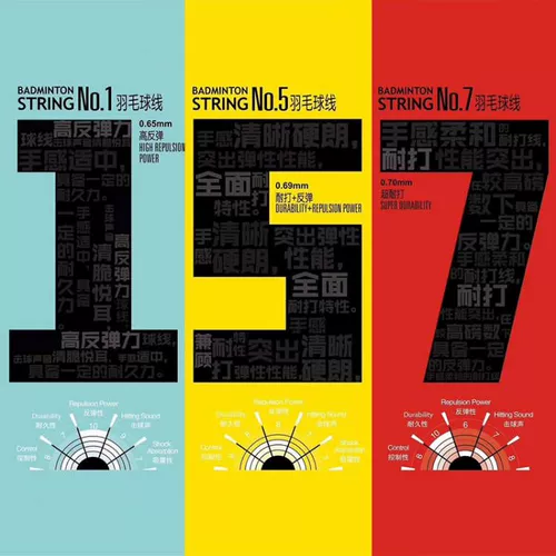 Линина линии 1 -го бадминтона Линина 1 Линия 5 Линия 7 Профессиональная подлинная подлинная линия ракетки для бадминтона Нанга Тую