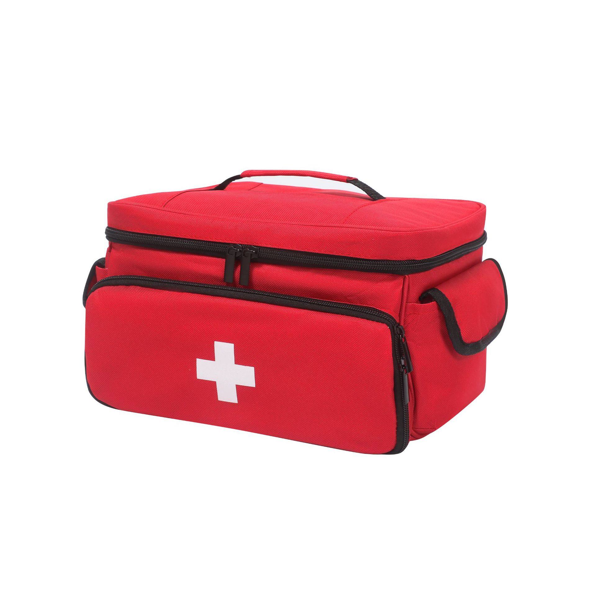 家庭医药箱便携式药品收纳盒户外医疗急救包药品储物袋大容量折叠,淘宝优惠券,粉丝福利购,淘宝优惠卷