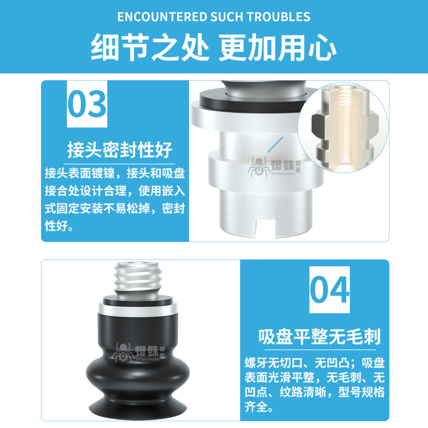 代替AIRB锂电池行业新能源平底多气孔真空吸盘SBT16N/WS-M5F吸嘴,淘宝优惠券,粉丝福利购,淘宝优惠卷