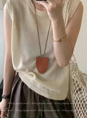 多功能皮革墨镜夹项链女眼镜收纳