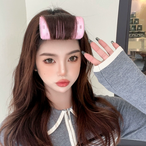 Челка, кудрявая заколка для волос на лоб на макушку, заколка-крабик, аксессуар для волос, придает объем