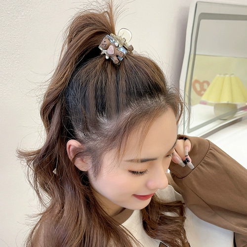 Хвостик, маленькая заколка-крабик, милый аксессуар для волос, акула, летняя заколка для волос, фиксаторы в комплекте