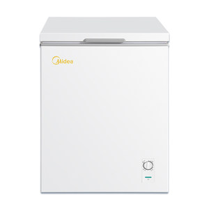 美的143升小冰柜家用冷藏冷冻保鲜两用小型单温冷柜节能减霜冰箱