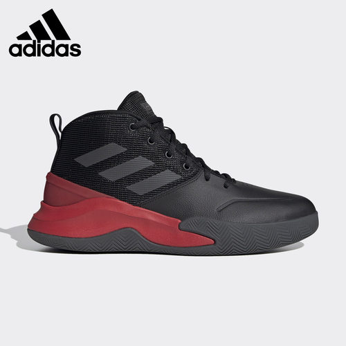 Adidas/阿迪达斯正品 OWNTHEGAME男子缓震实战场上篮球鞋EG0951-图0