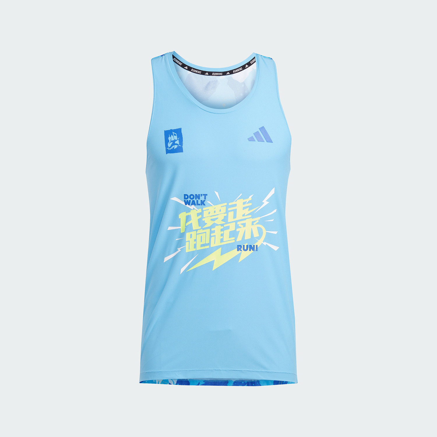 Adidas/阿迪达斯正品 SHHM TANK M 男士跑步运动背心IX7770 - 图2