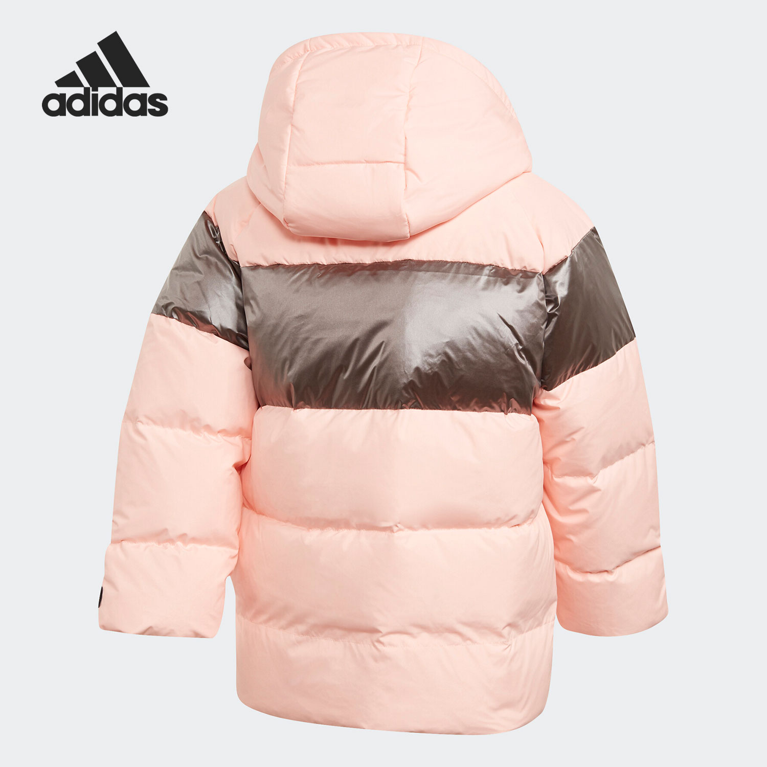 Adidas/阿迪达斯正品冬季新款小童加厚保暖女童运动羽绒服GG3632