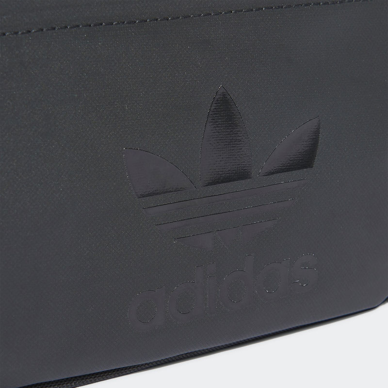 Adidas/阿迪达斯正品三叶草WAISTBAG 复古男女运动腰包HD7194 - 图1