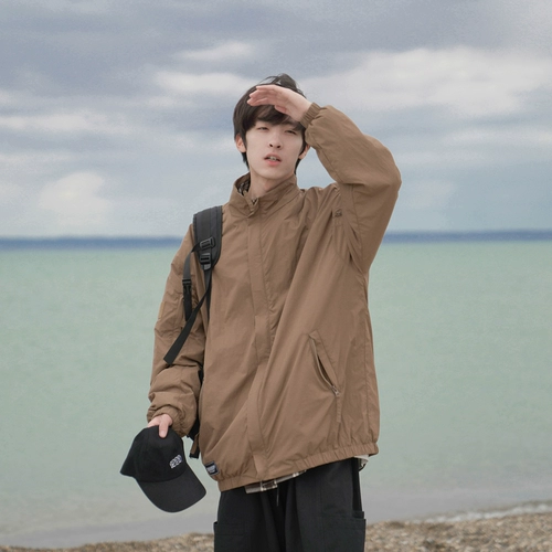 Осенняя ретро универсальная куртка для отдыха для школьников, с вышивкой