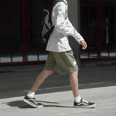 Повседневные брюки 禾子先生夏装男短裤韩版宽松贴标百搭休闲裤chic学生直筒五分裤 Mr Mr.Hezi