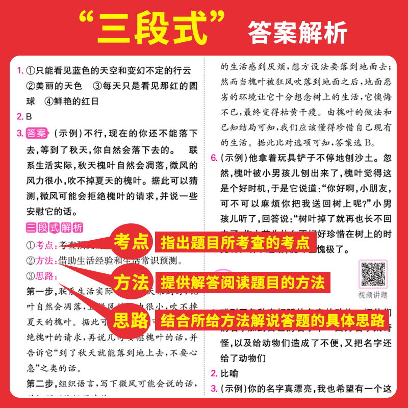 2024新版一本小学语文阅读训练100篇三年级二年级四年级五年级六年级阅读真题三年级阅读理解专项书人教版寒暑假口算阅读字帖专项 - 图1