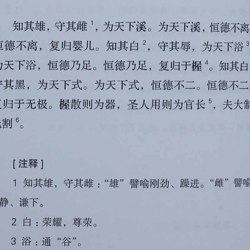 帛书老子德道经羊皮卷珍藏版帛书道德经正版原著德经道经简体横排生僻字注音疑难字注释马王堆出土原版中国哲学经典 正版 新华书店 - 图3