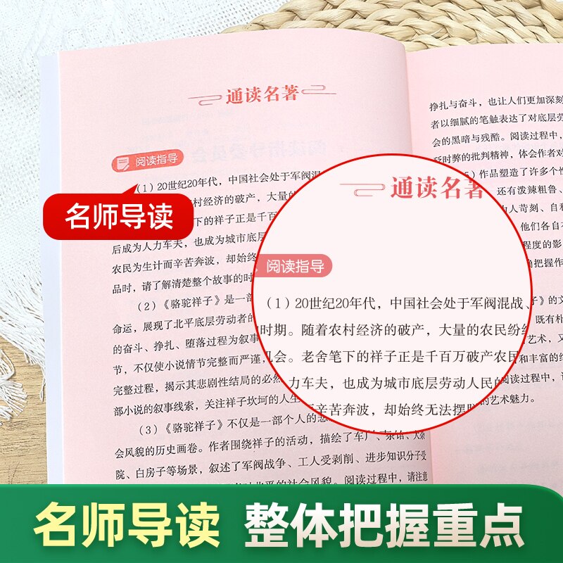 人教版骆驼祥子和海底两万里正版原著人民教育出版社老舍七年级必阅读课外书初中生语文配套读完整版红岩哈利波特银河帝国新华书店