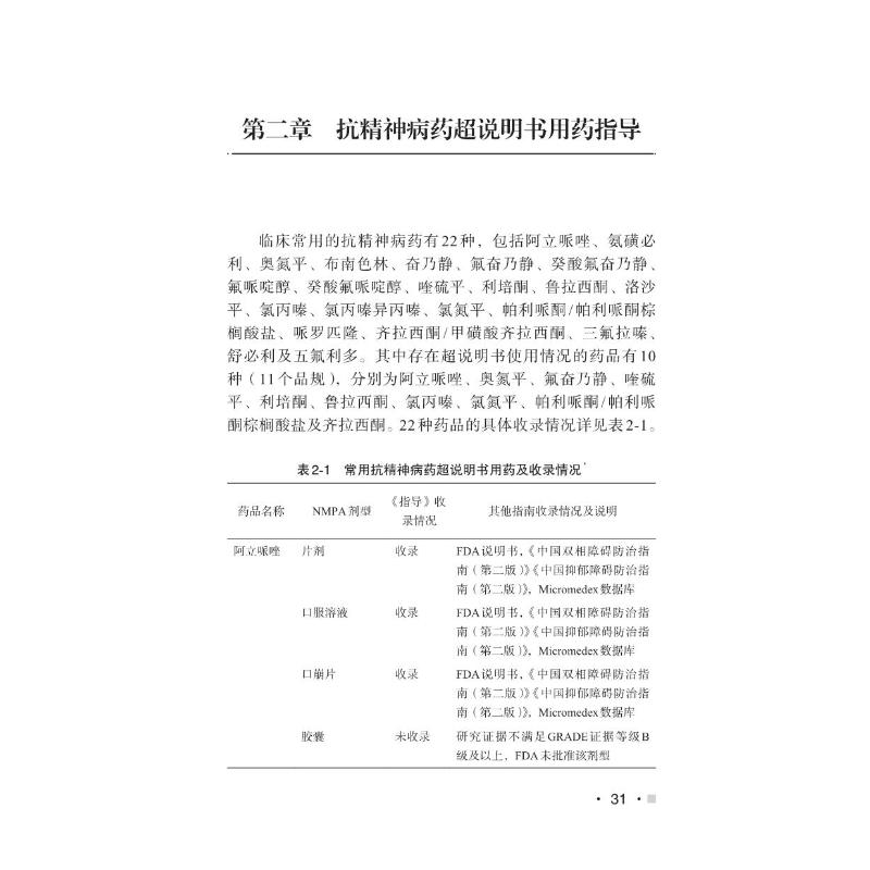 【新华文轩】精神科常用药品超说明书用药指导 正版书籍 新华书店旗舰店文轩官网 中华医学电子音像出版社 - 图2