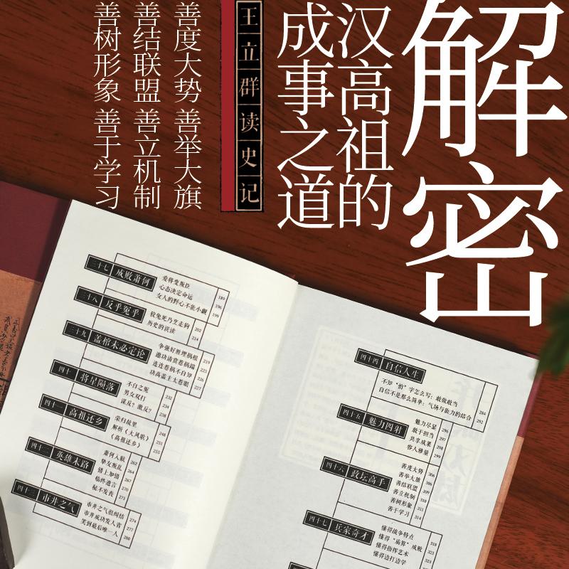 布衣天子汉高祖刘邦全2册 王立群读史记系列 立体还原汉高祖刘邦这位集陈胜吴广和秦始皇特质于一身的布衣天子 正版书籍 新华书店 - 图2