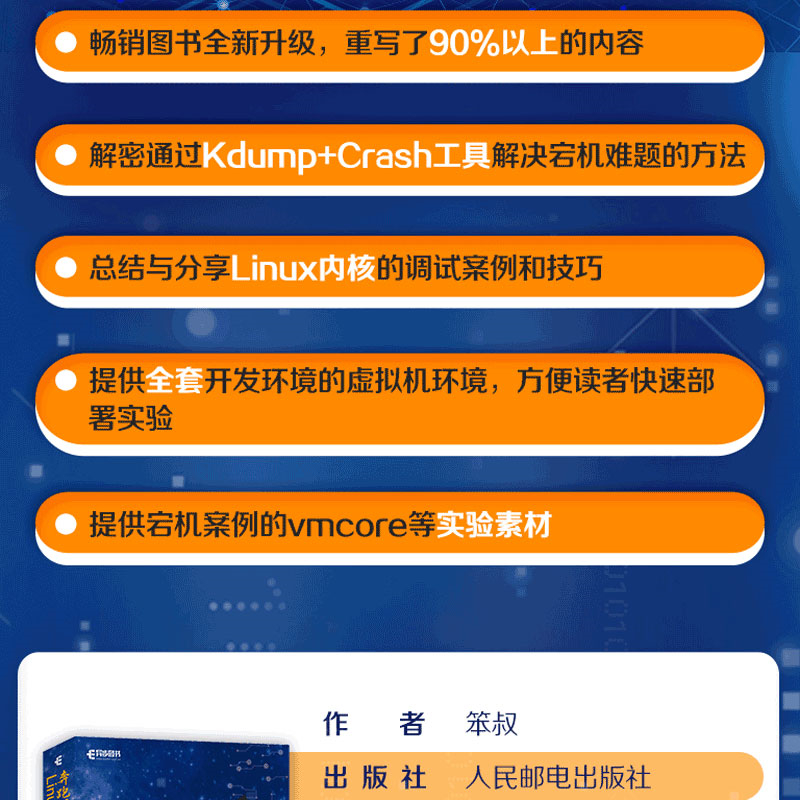 奔跑吧Linux内核(第2版)卷2:调试与案例分析 笨叔著 基于Linux 5.0内核ARM64/x86_64架构 嵌入式系统开发Linux内核设计实现书正版 - 图1