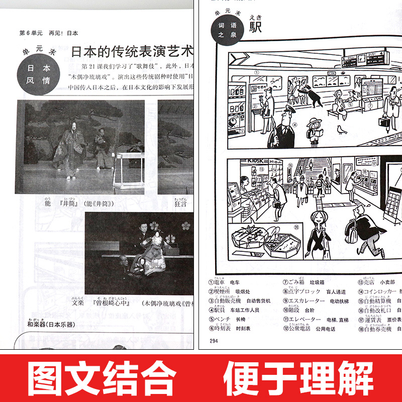 【新华文轩】新版中日交流标准日本语初级上下2册第二版2版日语入门进阶自学教材教程零基础入门中级人教版新标日同步练习册测试卷 - 图2