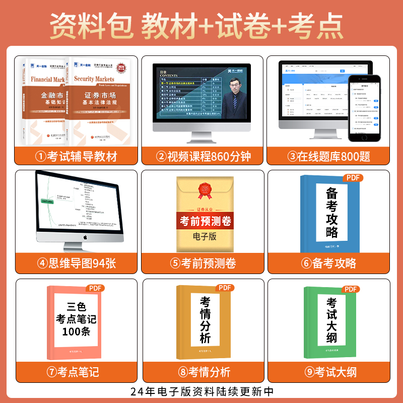 天一证券从业资格2024年教材金融市场基础知识证券基本法律法规 证券业从业资格证从业证考试 搭证从历年真题试卷机考题库课程证从 - 图0