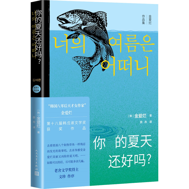 正版现货 你的夏天还好吗 金爱烂的第三部短篇小说集 描述女 情友情婚姻工作的心理状态 韩国文学外国文学畅销书籍人民文学出版 - 图0