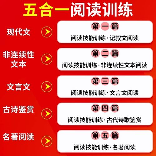 2026新版一本阅读理解一本初中语文阅读训练五合一七年级八年级九年级中考现代文初中满分作文语文阅读理解初一二三一本官方旗舰店 - 图0