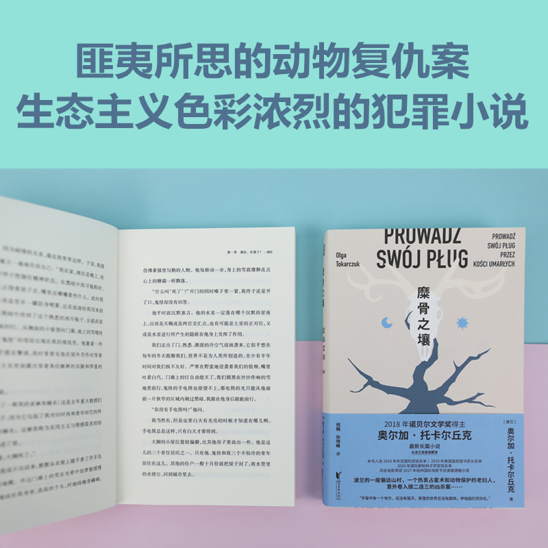 【现货】糜骨之壤奥尔加托卡尔丘克著诺贝尔文学奖得主最新长篇小说正版外国波兰文学现当代犯罪悬疑生态主义长篇小说畅销书籍-图0