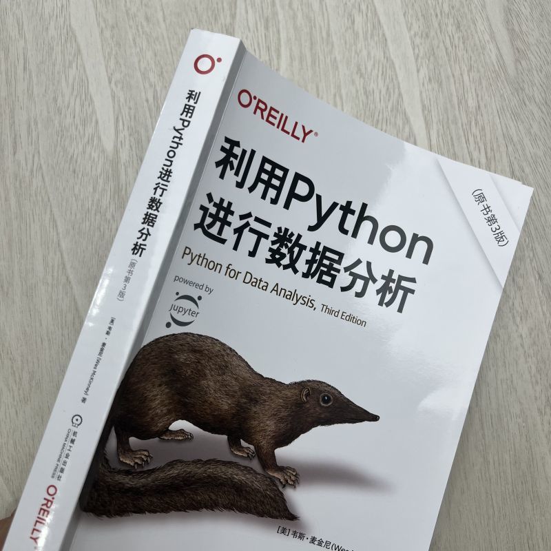 利用Python进行数据分析 原书第3版 python基础入门教程python数据分析爬虫程序大数据处理手册计算机程序设计 机械工业出版社正版 - 图0