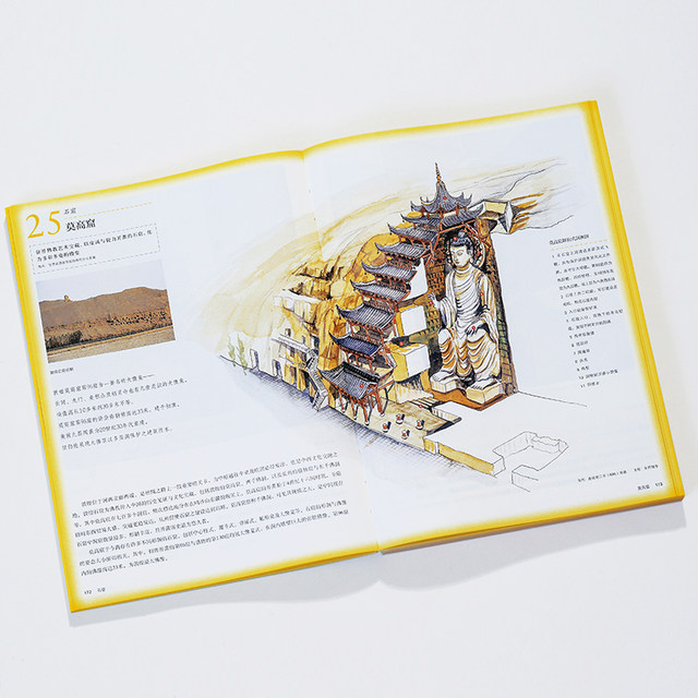 Xinhua Wenxuan, through the wall, a cross-section of classic Chinese ancient architecture, an updated and revised guide to Li Qianlang's anatomy book on ancient Chinese architecture, an in-depth interpretation of real-life photos of Chinese architecture, an introduction to ancient monuments and a direct exploration of the ingenuity of the book