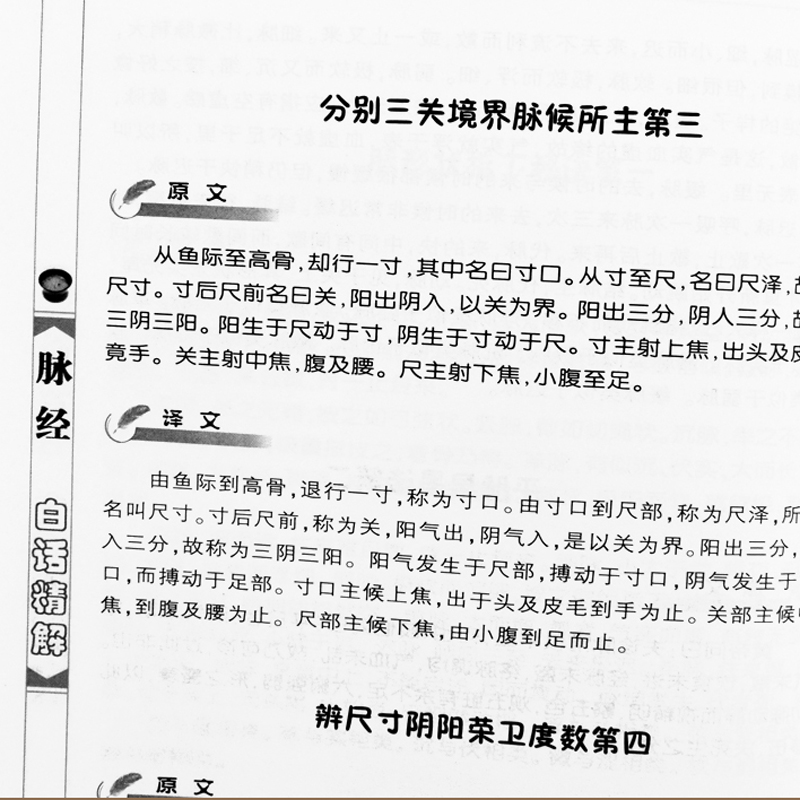 脉经白话精解 正版书籍 中医临床读本把脉自学入门书 中医经络穴位基础理论书籍 中医把脉号脉书籍 中医医学参考书 新华文轩正版 - 图1