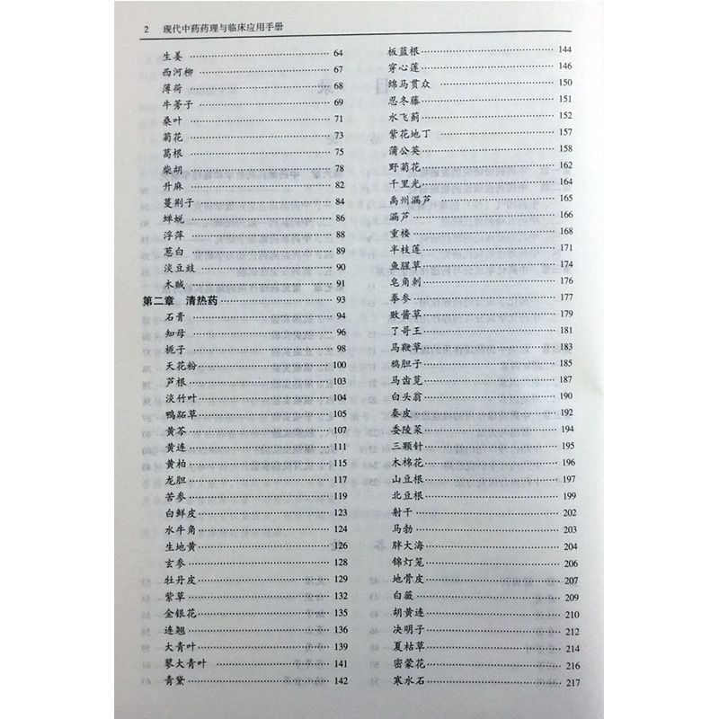 现代中药药理与临床应用手册第3版梅全喜编中草药药物药理分析药师专业图书中医中成药大全书籍中国中医药出版-图0