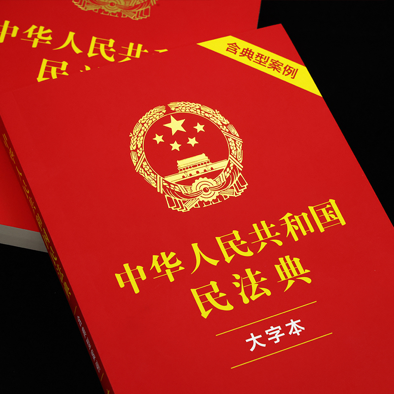 民法典2023年版正版 中华人民共和国民法典 大字本（含典型案例）中国法制出版社 中国人民 司法解释婚姻法 律法规常用工具书籍 - 图0