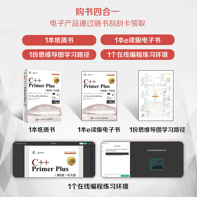C++ Primer Plus(第6版)中文版 c++编程入门 c++程序设计基础教程 正版编程书籍 c++primer6中文版第6版 c语言入门 c primer plus - 图1