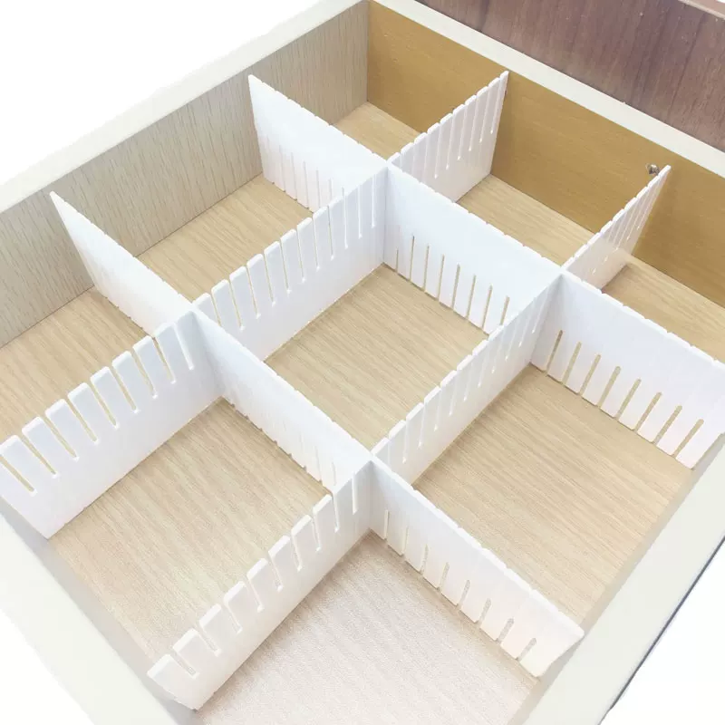 Drawer storage separators Set up plaid Socks partition partition partition split baffle free combination wardrobe artifact