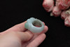 Burmese jade a-grade jade gourd ring natural